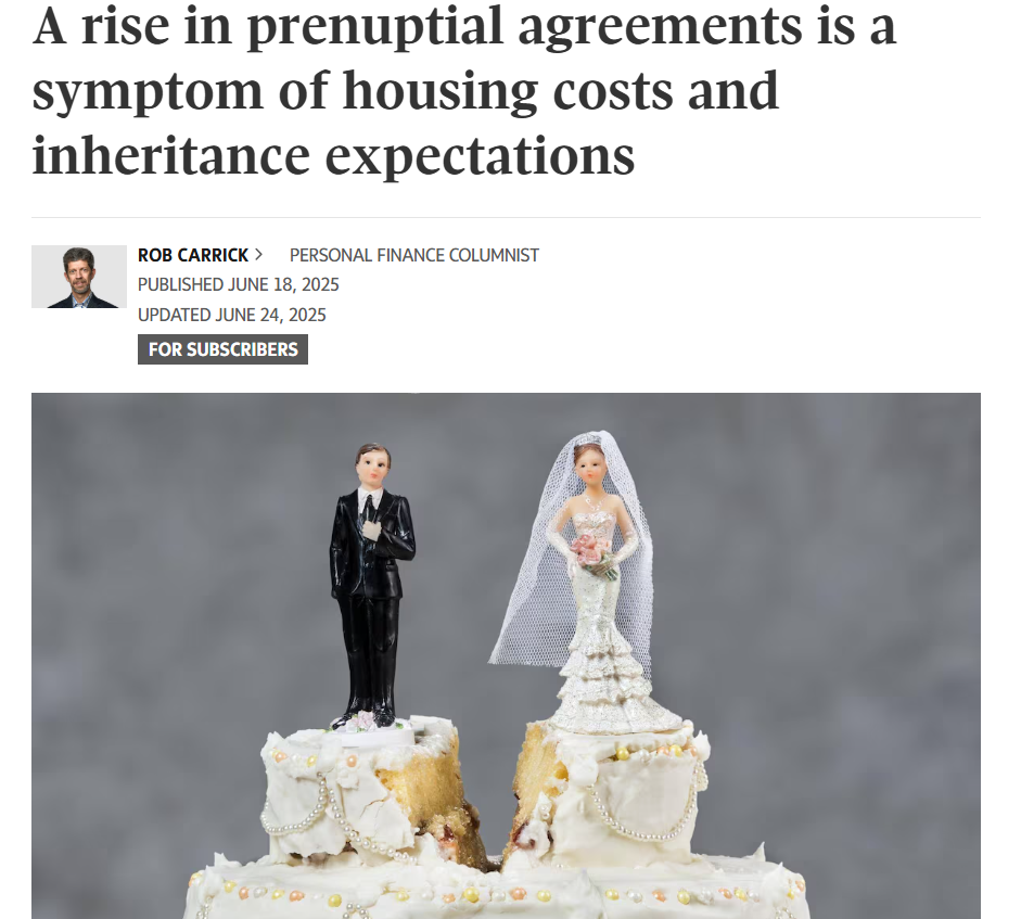 Rob Carrick Globe and Mail